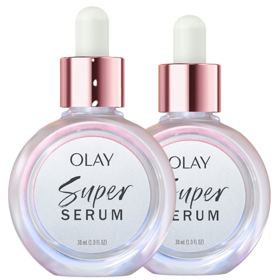 OLAY Super Serum 2-Pack, Each 30mL. NB: not in original packaging. Buyers