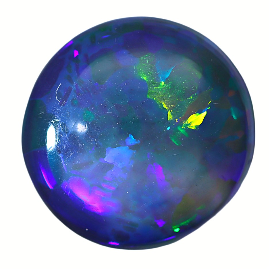 4.62 Carats Black - Color Play Opal