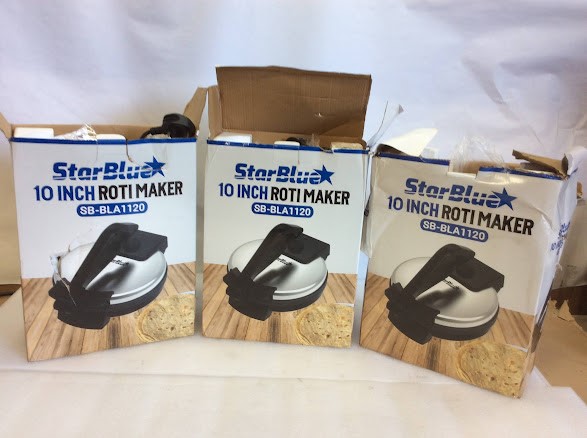 Star Blue SB-BLA1120 10-inch Roti Maker (Lot of 3) Auction (0008 ...