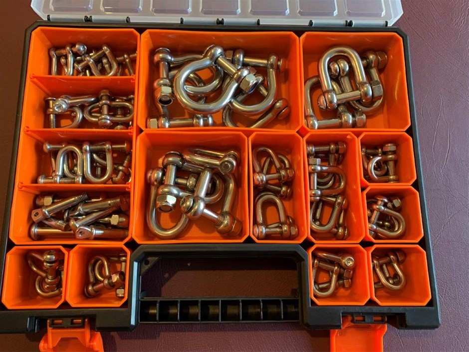 Quality Large Sized Carry Case with Stainless Steel Shackles Auction ...