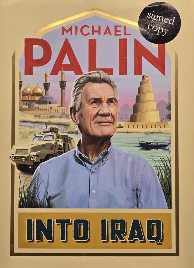 No Reserve Monty Python's Michael Palin Hand Signed Books