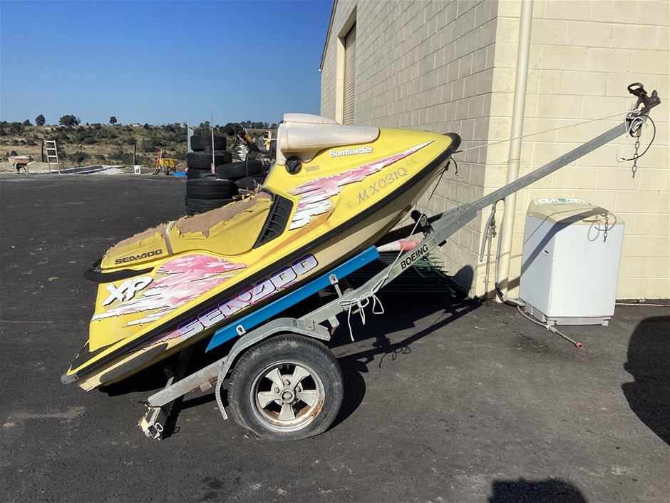 Seadoo Bombardier XP Jetski and Trailer - QLD