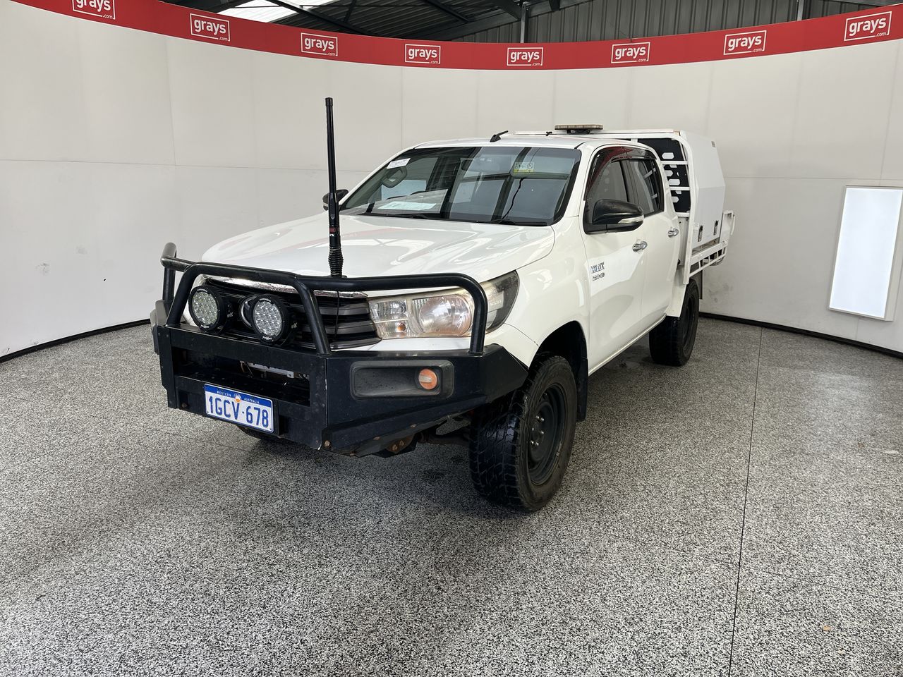 2016 Toyota Hilux 4x4 SR GUN126R Turbo Diesel Automatic 