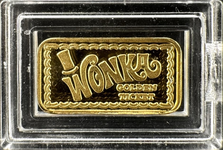 No Reserve 1 Gram Gold  Pure Silver Bullion Ingots