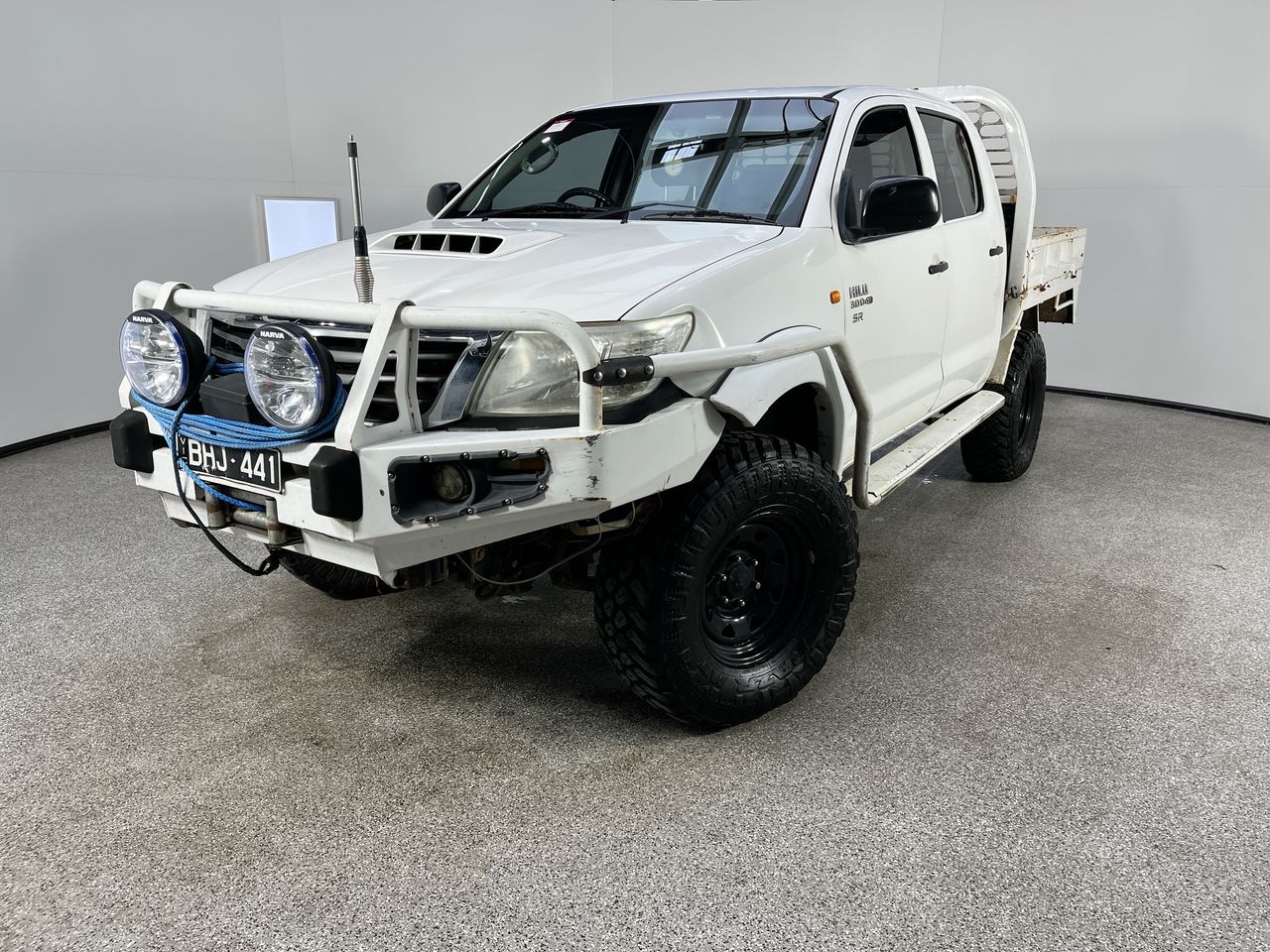 2012 Toyota Hilux 4X4 SR KUN26R Turbo Diesel Manual Crew Cab Chassis ...