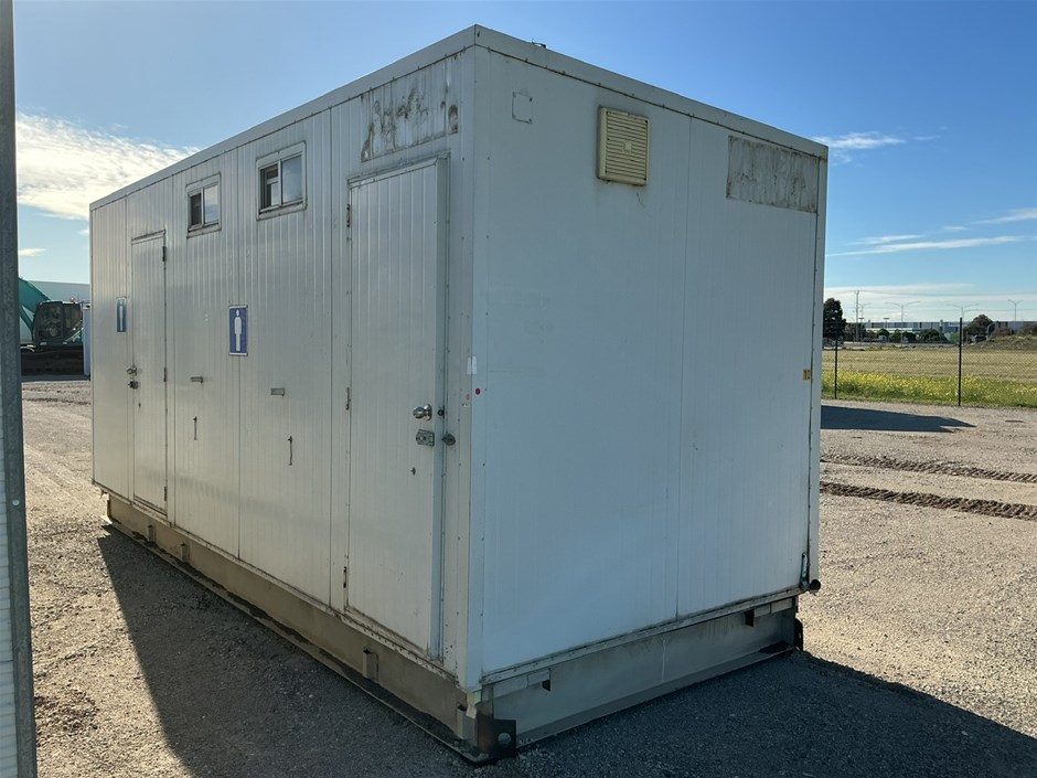 Portable Toilet Block
