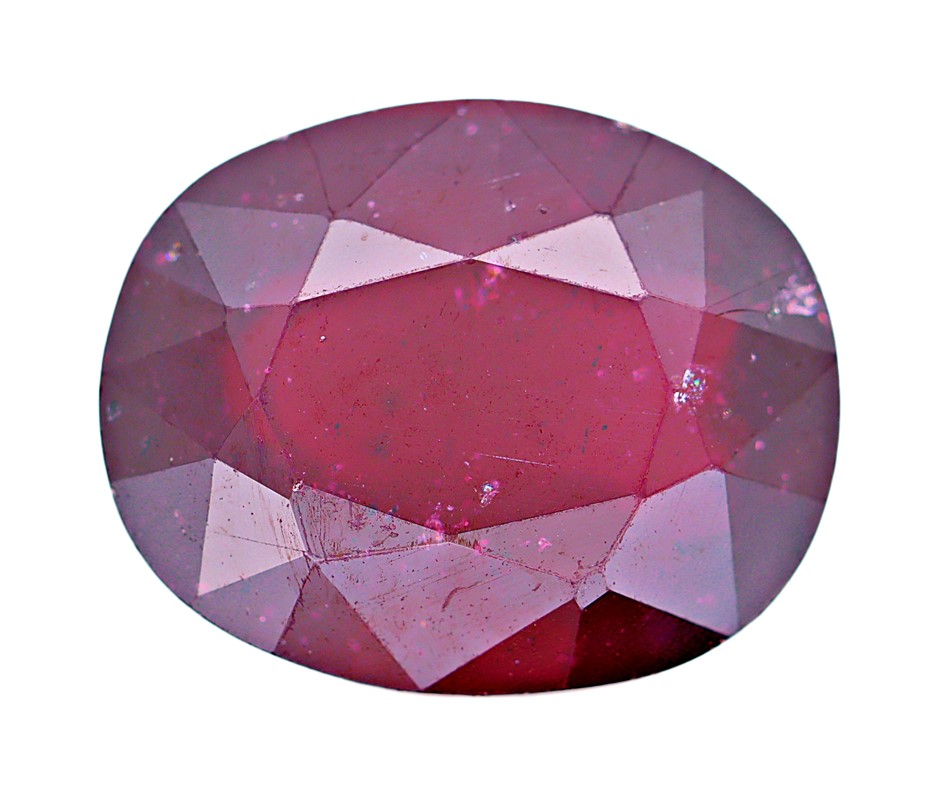 12.33 Carats Red Rhodolite Garnet