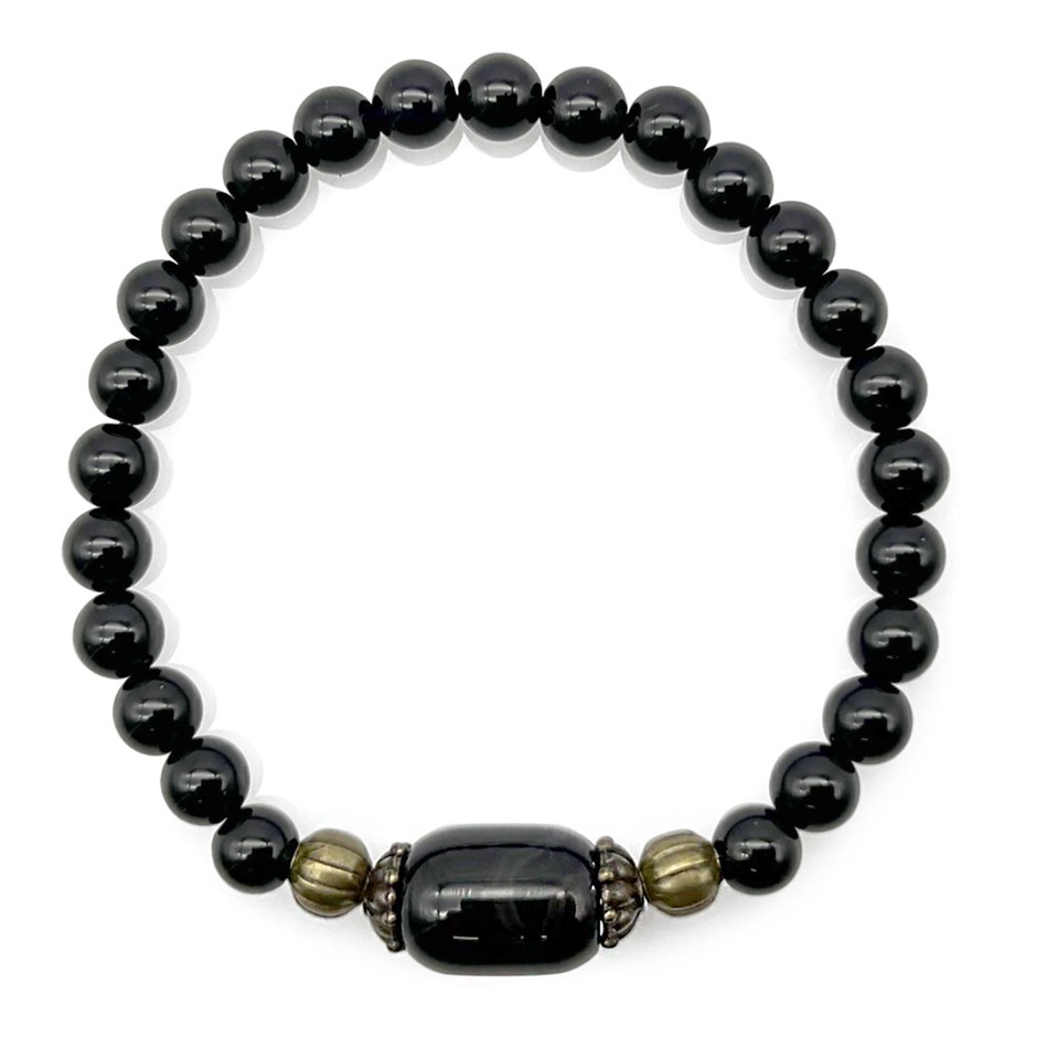 M&N Emporium - Gemstone Beaded Bracelets - $5 Start