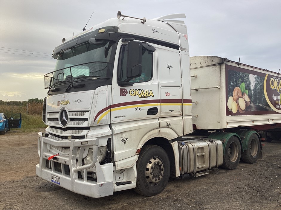 2017 Mercedes Benz Actros 2663 6x4 Prime Mover (Engine 2023 Gearbox 2024)