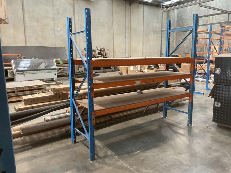 Steel 1 Bay Pallet Racking Auction (0026-3034608) | Grays Australia