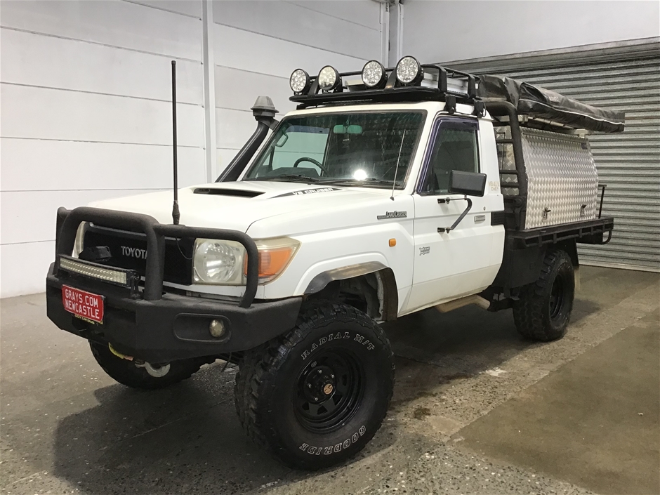 2007 Toyota Landcruiser Workmate (4x4) VDJ79R Turbo Diesel Manual Cab Chassis