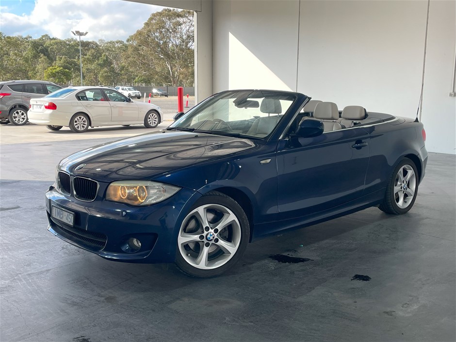 2012 BMW 1 Series 120i E88 Automatic Convertible
