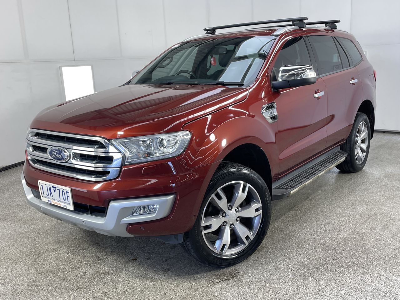 2017 Ford EVEREST TITANIUM 4WD UA Turbo Diesel Automatic 7 Seats Wagon