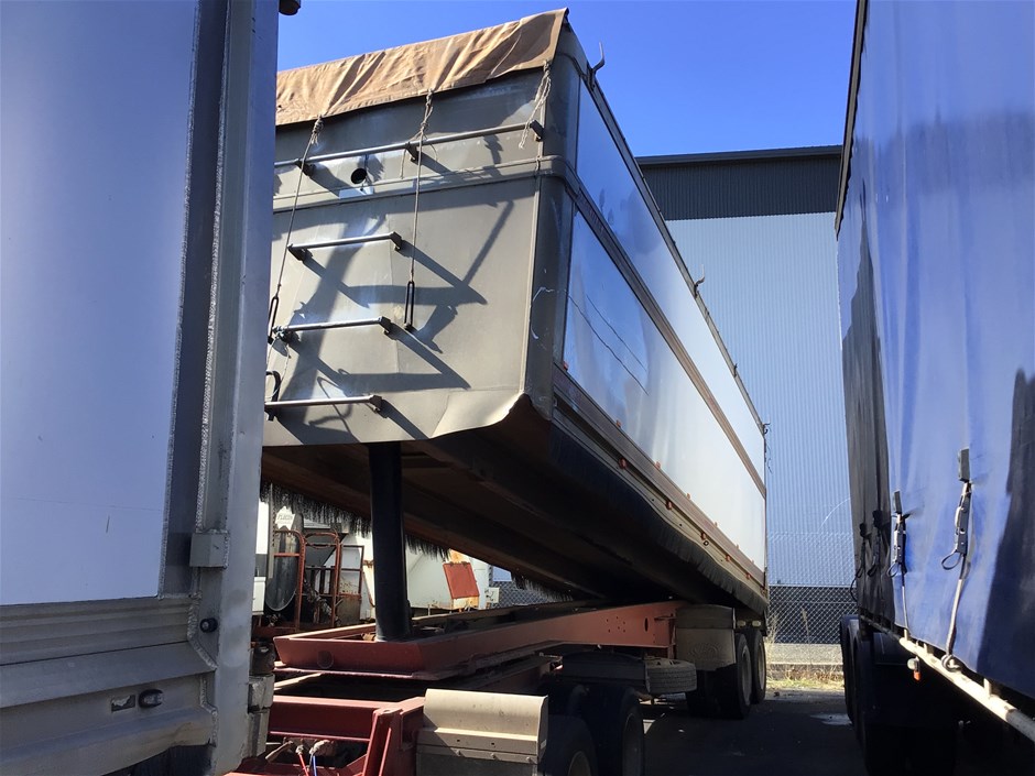 1998 Hercules HEDT-4 Quadaxle Tipper Trailer