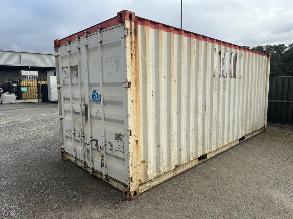 1995 HBS20E-06 6000x2430x2600(H) Shipping Container Auction (0027 ...