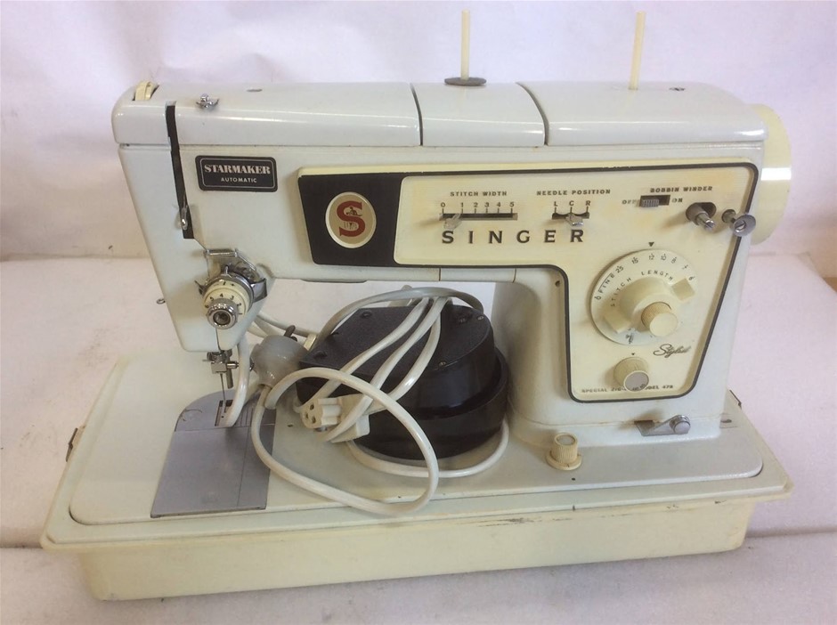SINGER 478 Sewing Machine Auction (0016-2572073) | Grays Australia