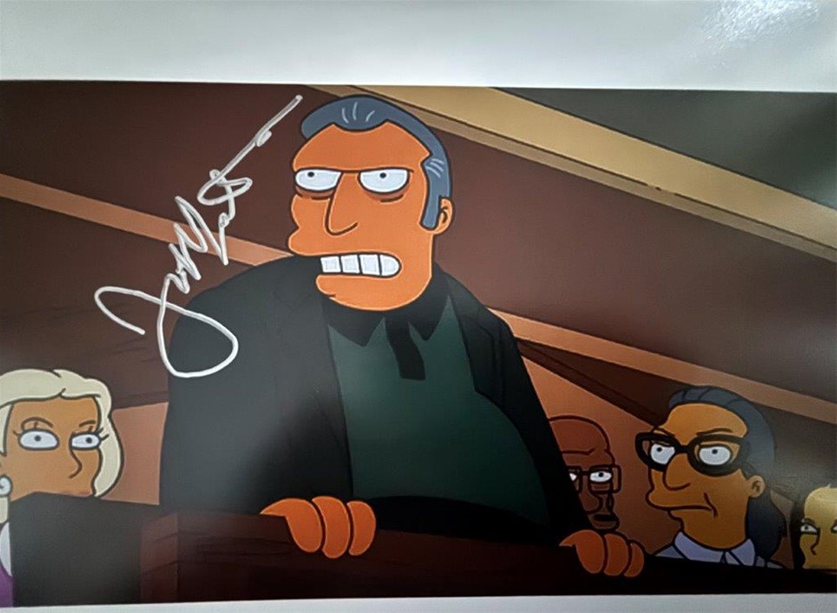 JOE MANTEGNA SIGNED 'FAT TONY-THE SIMPSONS' Auction (0028-2572124 ...