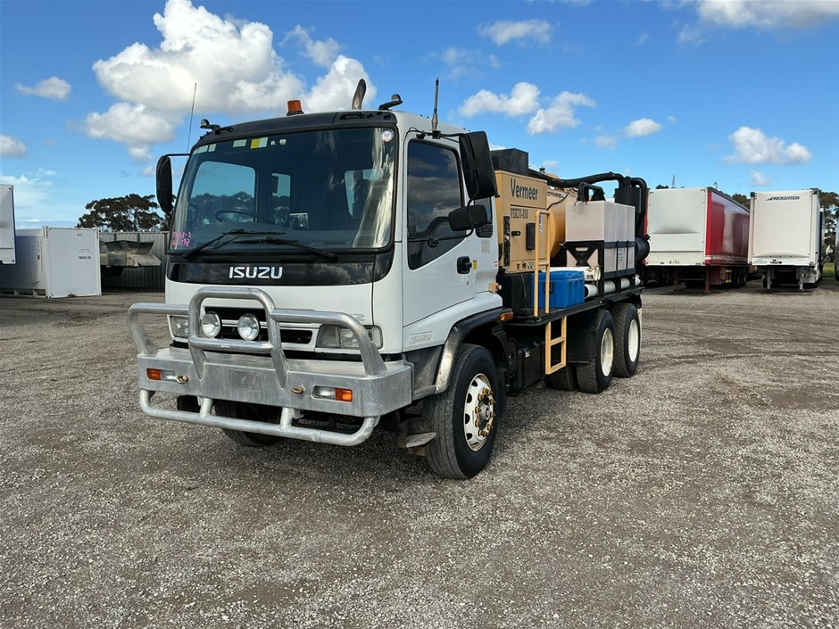 2007 Isuzu FVZ 6 x 4 Vacuum Truck