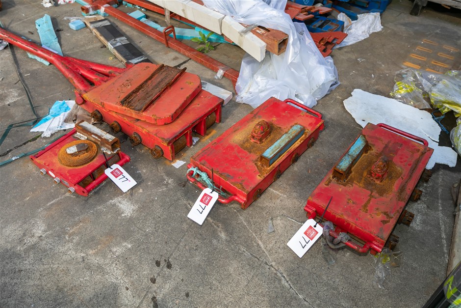 Heavy Duty Shipping Container Skates Auction (0077-5060672) | Grays ...