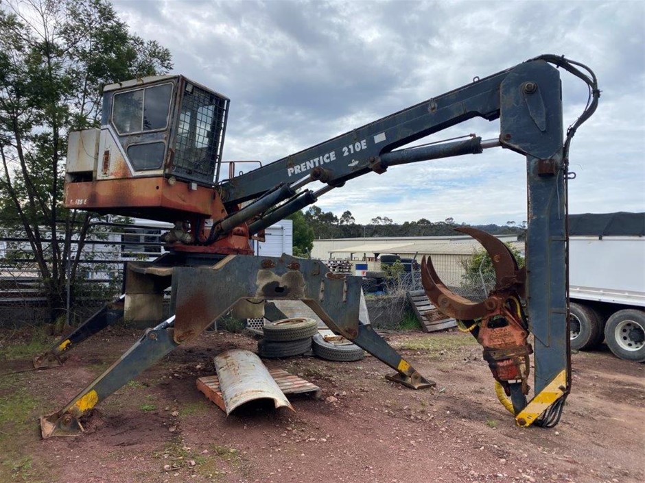 Prentice D210E Hydraulic Material Handler Loader