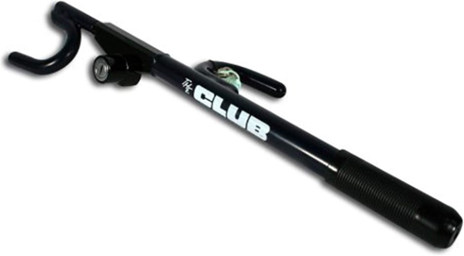 THE CLUB Original Club Steering Wheel Lock, Navy Blue.