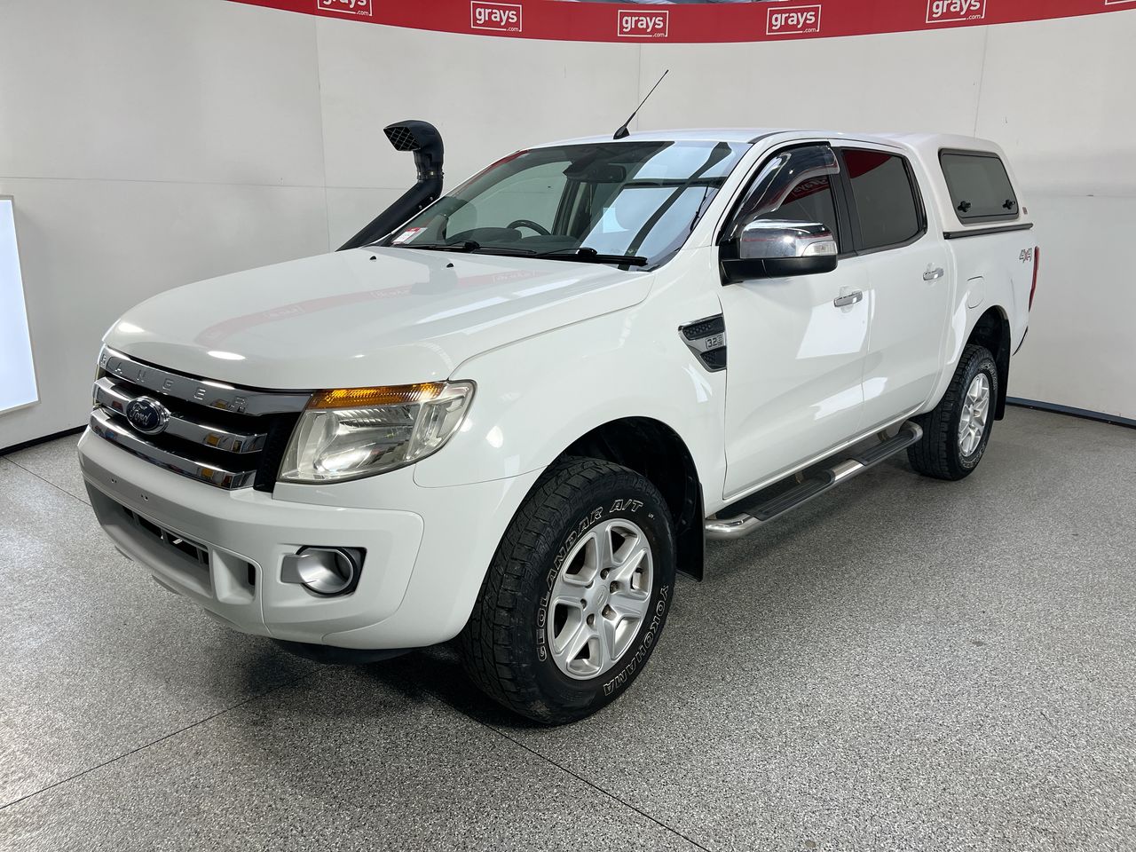 2013 Ford Ranger XLT 4X4 PX Turbo Diesel Automatic Dual Cab Auction ...