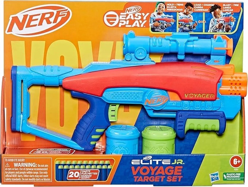 NERF Elite 2.0 Voyage Target Set. Includes 20 Darts.