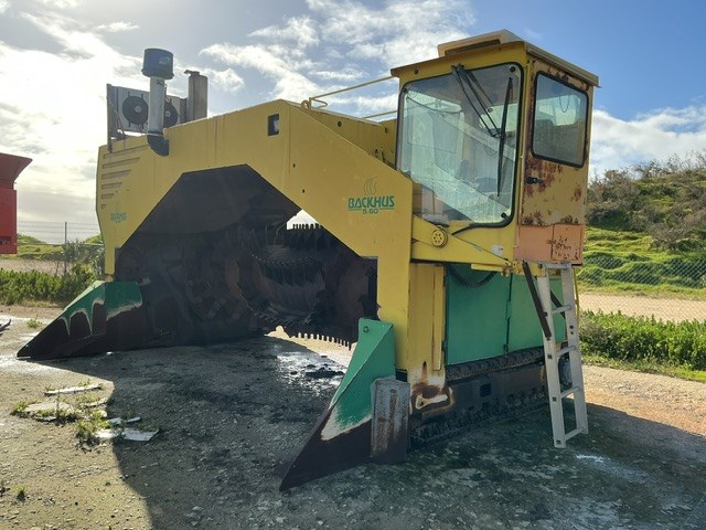 Backhus 5.60 Windrow Turner, Loaders and Prime Mover