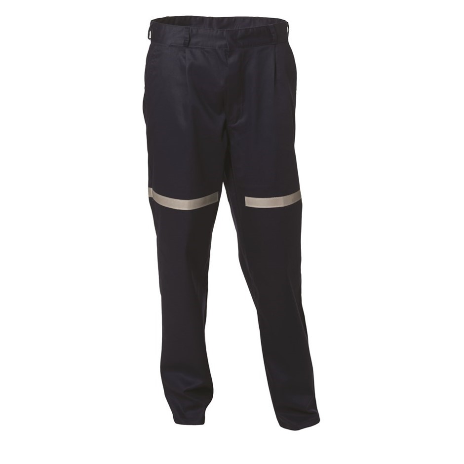 5 x WS WORKWEAR Womens Fire Retardant Drill Trousers, Size 8, Navy. With Re
