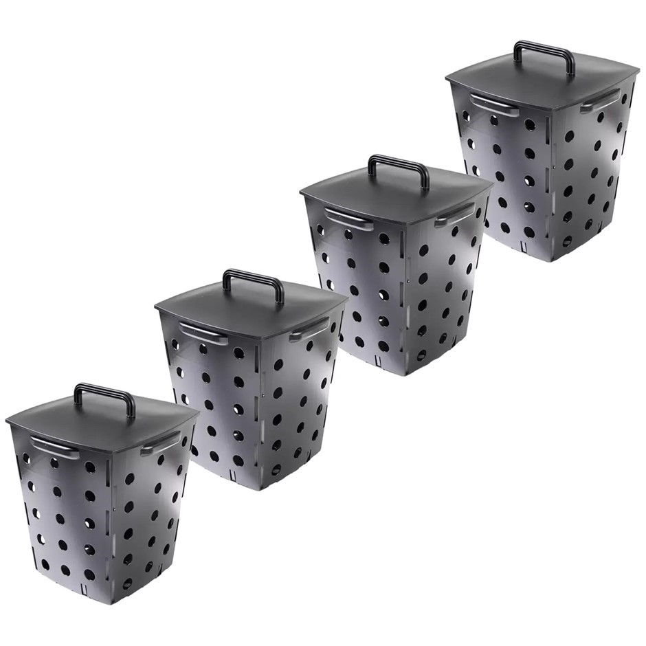 GREENLIFE 4pc Worm Box & Micro Composter.
