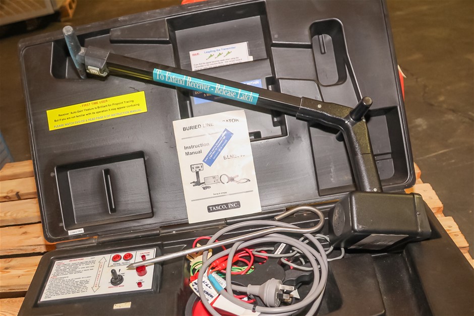 TASCO BLM2015 Buried Line Locator with Poly Case Auction (0062-5061104 ...