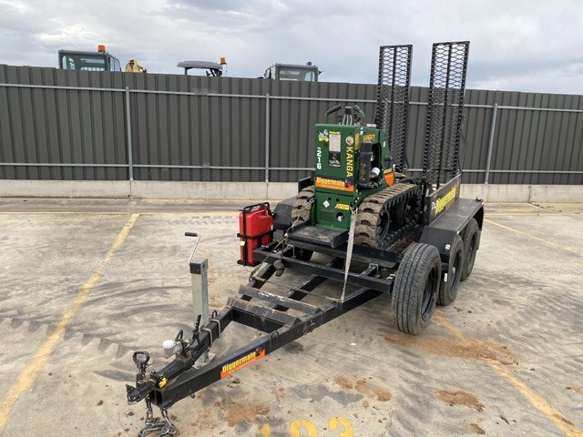 <p>Kanga Kid Tracked Mini Loader & 2023 Brooks Plant Trailer </p>