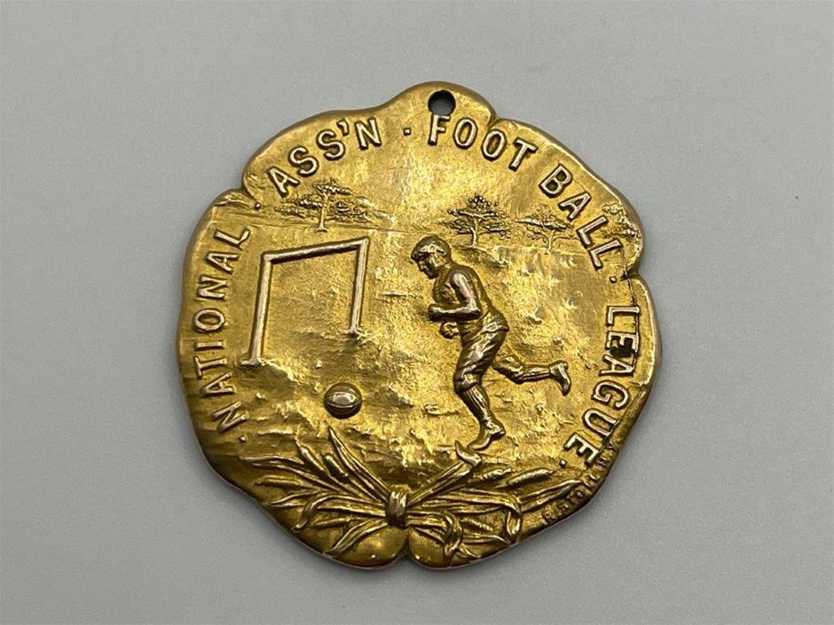 1998 America National Association Football League Medal, (14Ct GF)