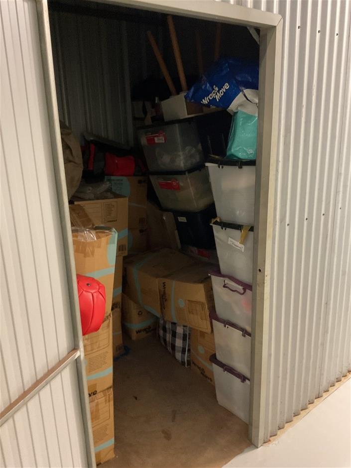 Contents of Unpaid Storage Units 