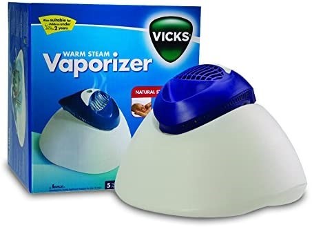 VICKS Warm Steam Vaporiser, Nightlight, Relieves Cold & Flu Symptoms. NB: N