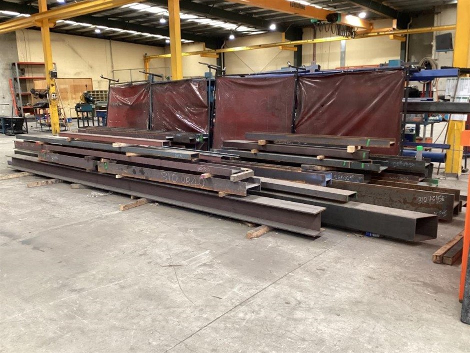 A Large Quantity of Lengths of Steel Off Cuts Auction (0081-3035022 ...