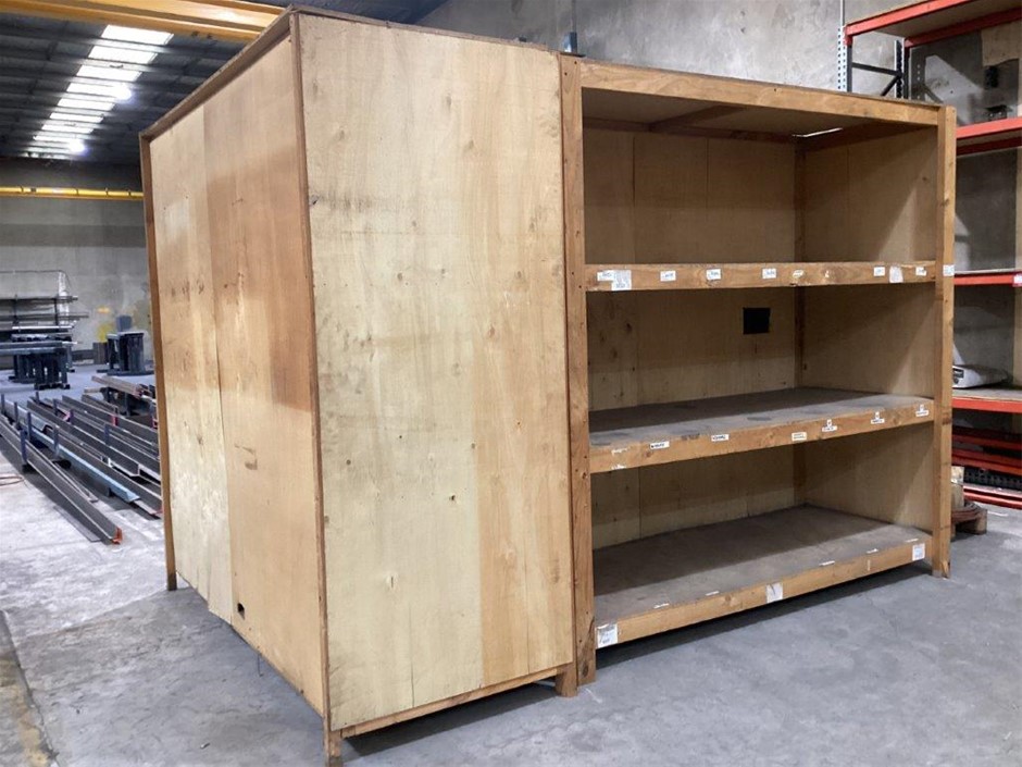 Timber Storage Units Auction (0111-3035022) | Grays Australia