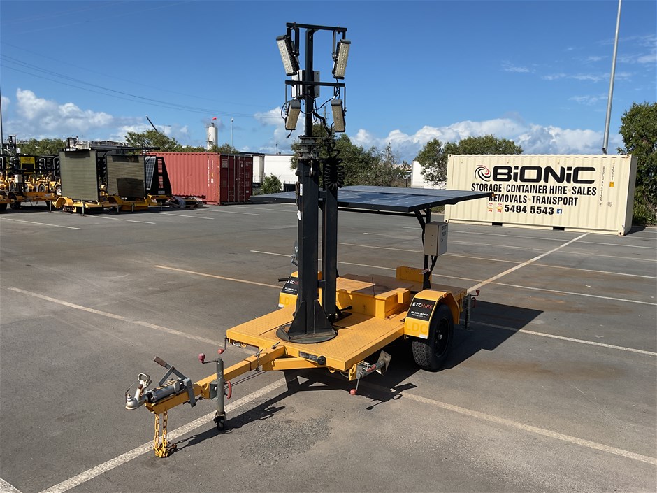 <p>2017 Global Traffic Equipment  SLT Single Light Tower Trailer</p>