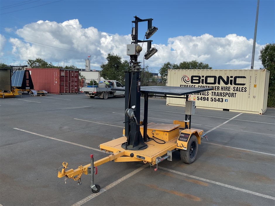 <p>2018 Global Traffic Equipment  SLT Single Light Tower Trailer</p>