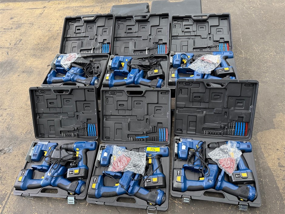 18V DC Power Tool Set of 4 x 8 Units Auction (0336-2573147) | Grays ...
