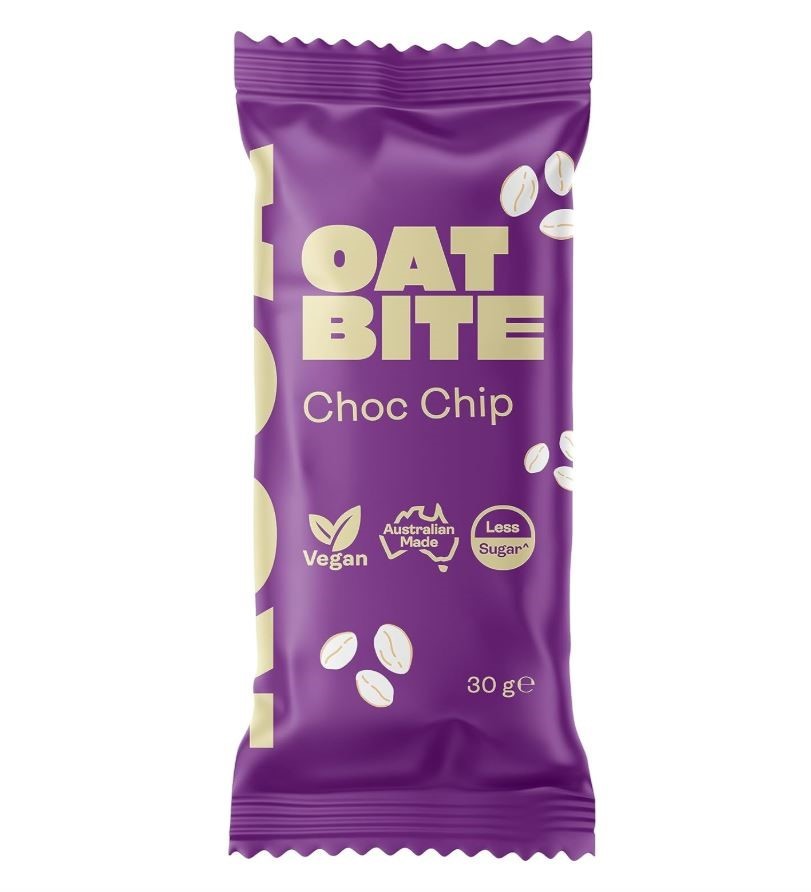 40 x KOJA Single Serve Oat Bites Choc Chip, 30g.