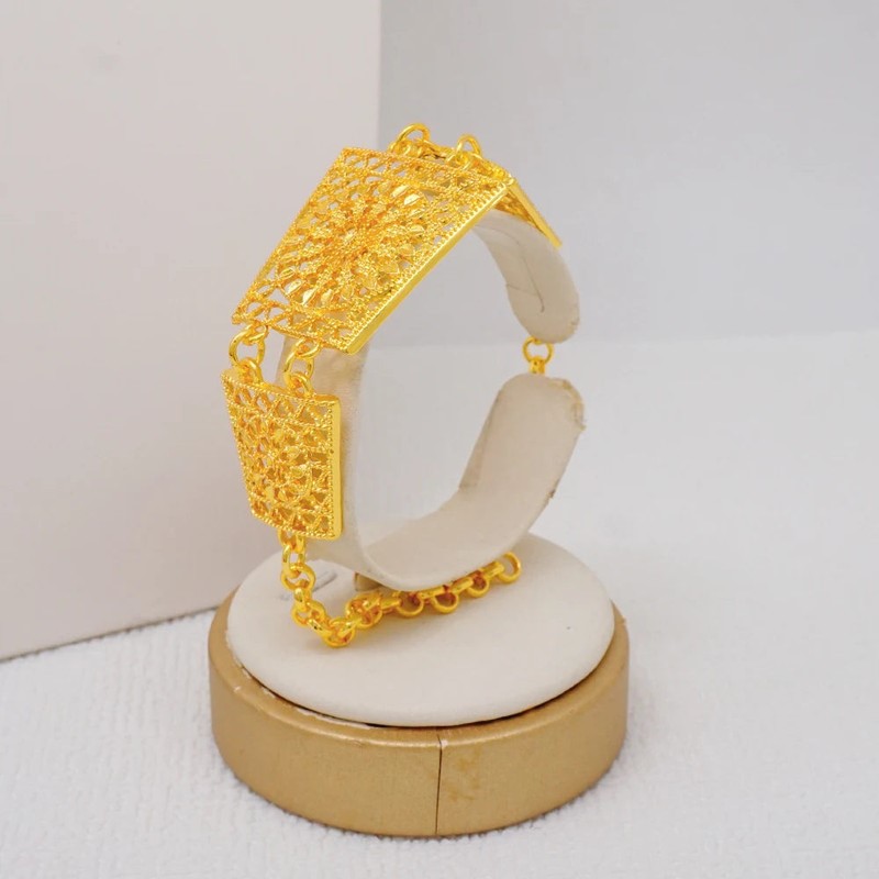 Dubai Jewelry Set Necklace Earrings Ring Bracelet Women
