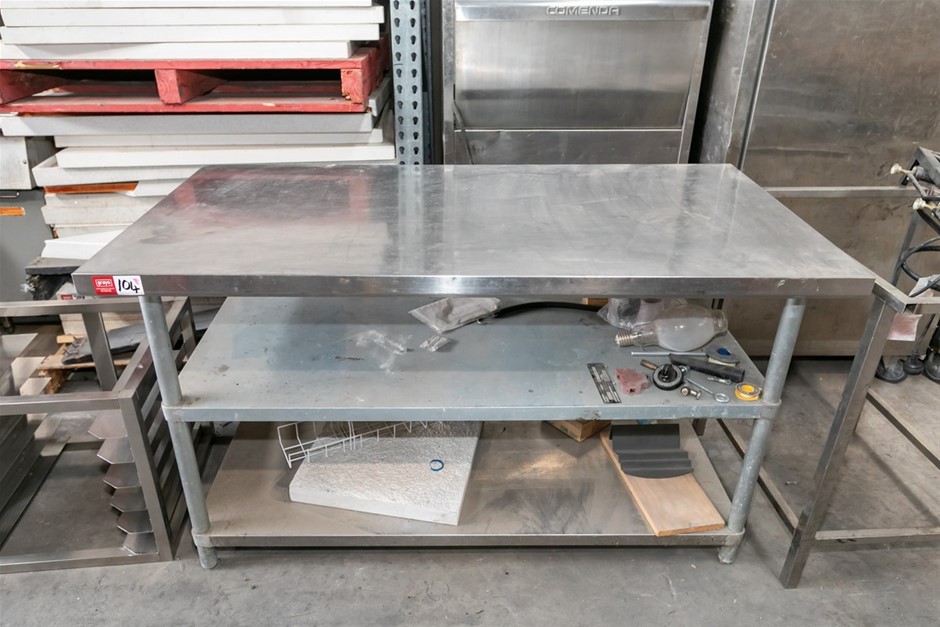 Preperation Bench (Commercial Kitchen Use) Auction (0104-3035320 ...