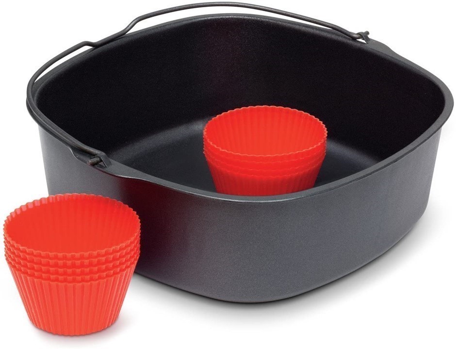 2 x PHILIPS Baking Master Accessory Kit Pan and Silicone Muffin Cups suitab