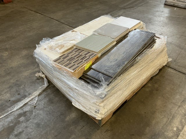 Pallet Of Tiles - Various Sizes And Styles
