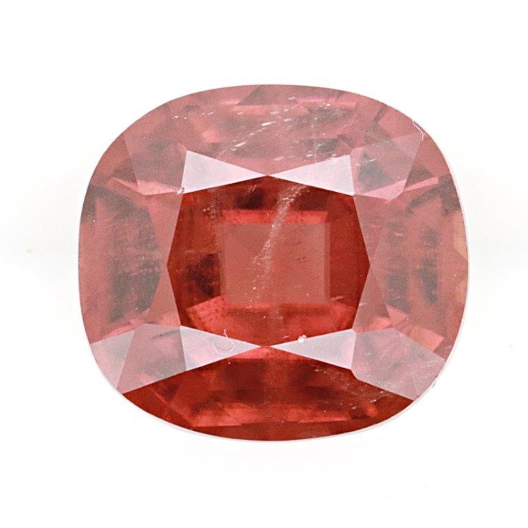8.53 Carats Natural Orangy Pink Zircon