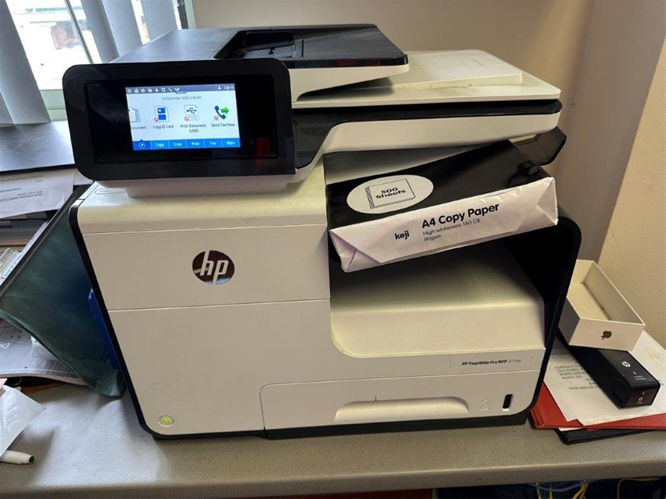 HP PageWide Pro MFP 477DW Multifunction Printer Auction (0203-5061170 ...