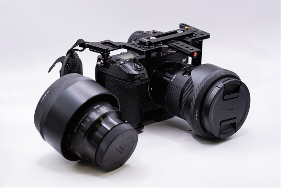PANASONIC LUMIX S1 with SMALLRIG cage & 2 x Lens Auction (0009-5061243 ...