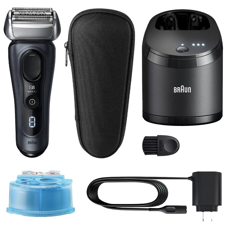 BRAUN Series 8 Men's Electric Shaver, Model 8453CC. NB: Has been used.