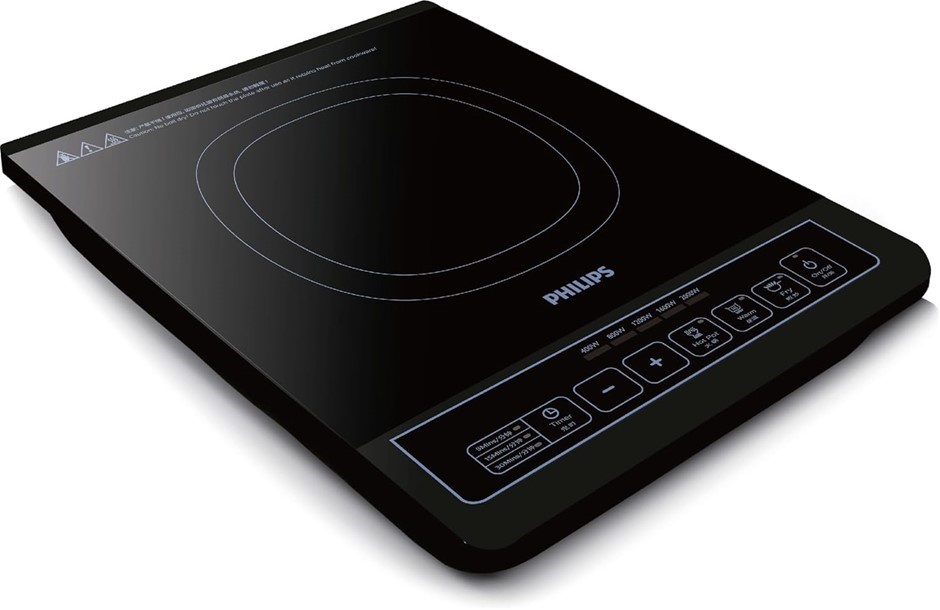 PHILIPS 5000 Series Induction Cooker, Black, 2000W High Power, HD4902/60.